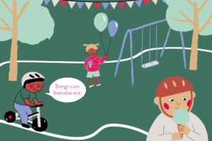 Fest am Spielplatz Silbersteinstraße am 20. Mai 2025