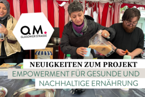 Smoothie-Strampeln beim Ernährungstag