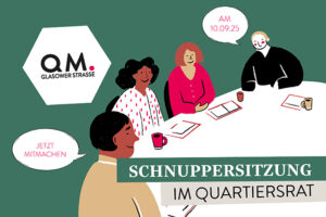 Einladung zur “Schnuppersitzung” des Quartiersrates am 10. September 2025