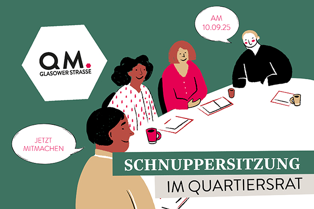 Einladung zur “Schnuppersitzung” des Quartiersrates am 10. September 2025
