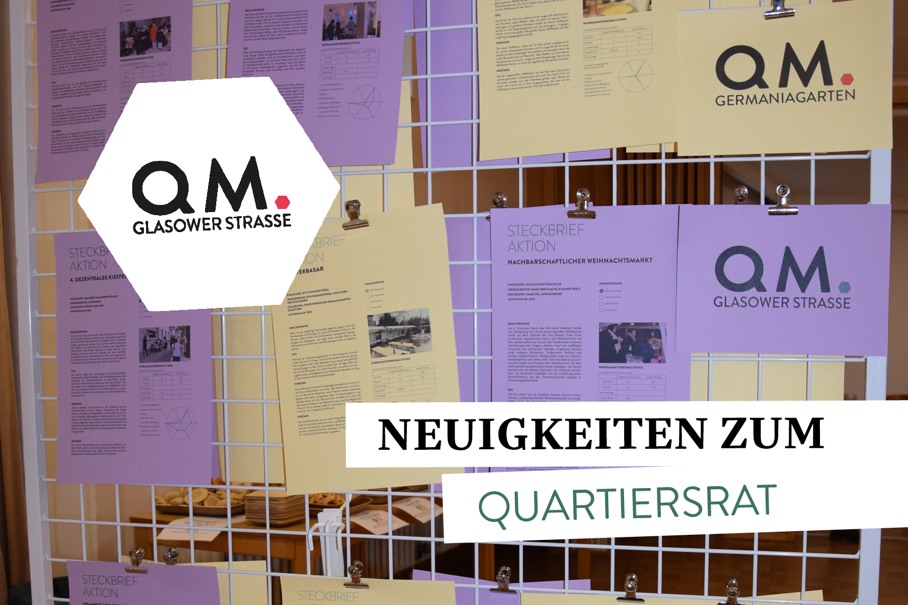 Gemeinsame Sitzung mit dem Quartiersrat Germaniagarten