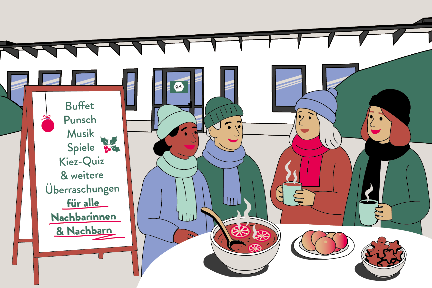 Jahresausklang im Quartiersmanagement