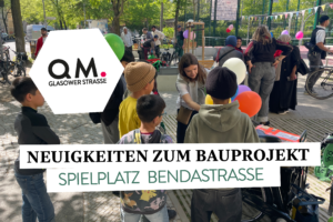Wippen, Schaukeln, Chillen auf dem neugestalteten Spielplatz Bendastraße