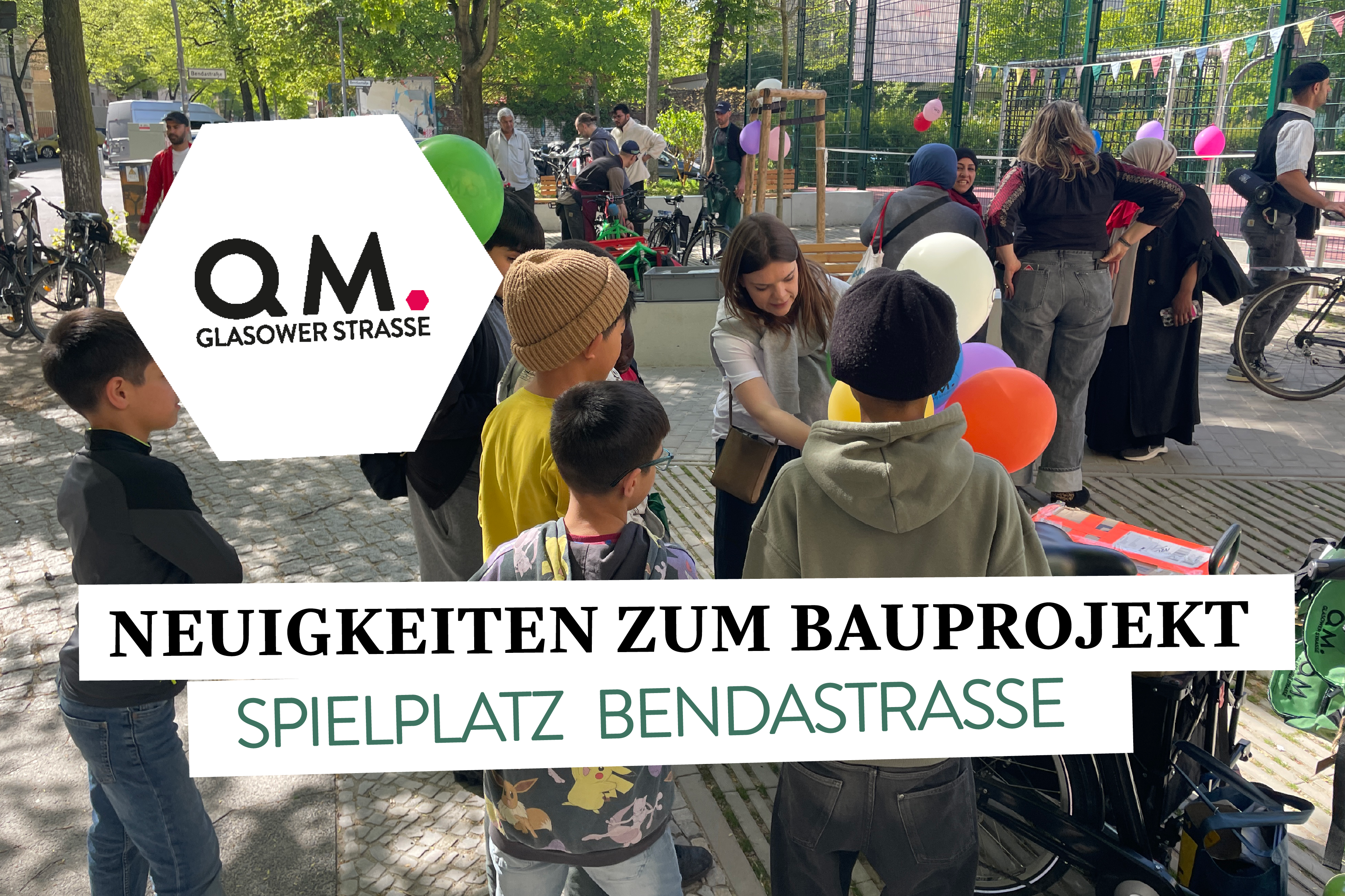 Wippen, Schaukeln, Chillen auf dem neugestalteten Spielplatz Bendastraße