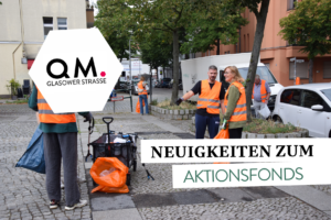 Saubermachen rund um den Kranoldplatz