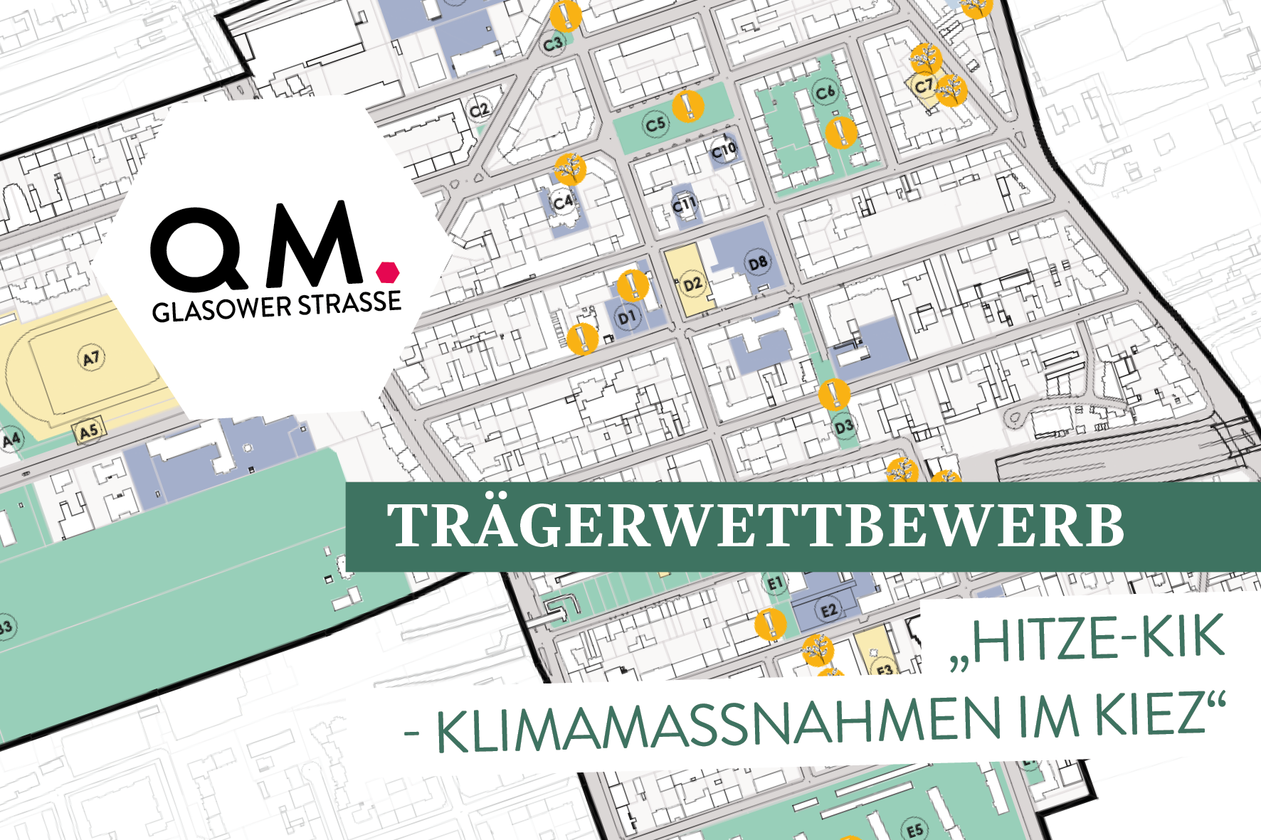 Trägerwettbewerb „Hitze-KiK – Klimaschutzmaßnahmen im Kiez“